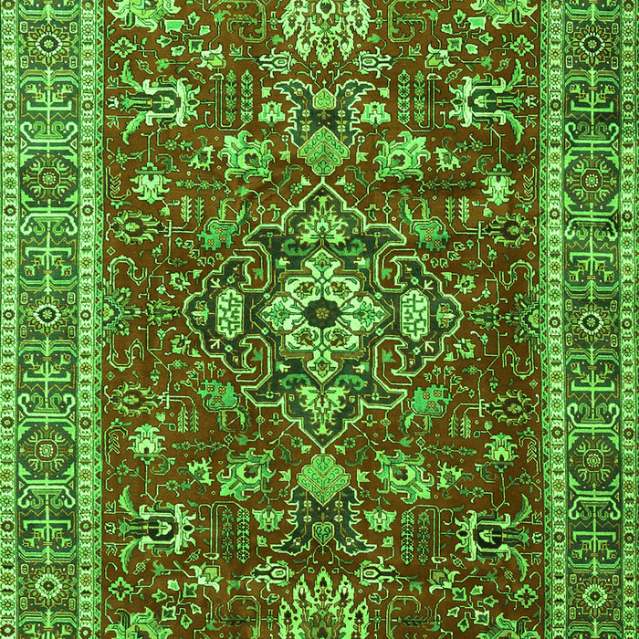 Persian Green Traditional Rug, tr3626grn