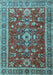 Persian Light Blue Traditional Rug, tr3626lblu