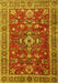 Persian Yellow Traditional Rug, tr3626yw