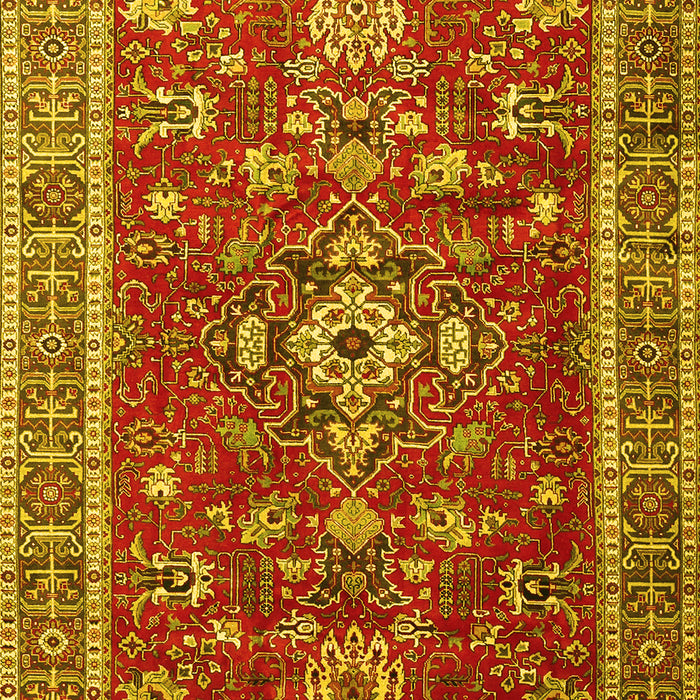 Persian Yellow Traditional Rug, tr3626yw