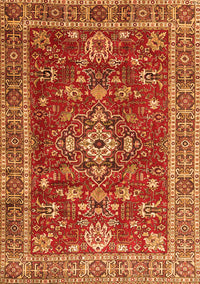Persian Orange Traditional Rug, tr3626org