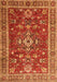 Persian Orange Traditional Rug, tr3626org