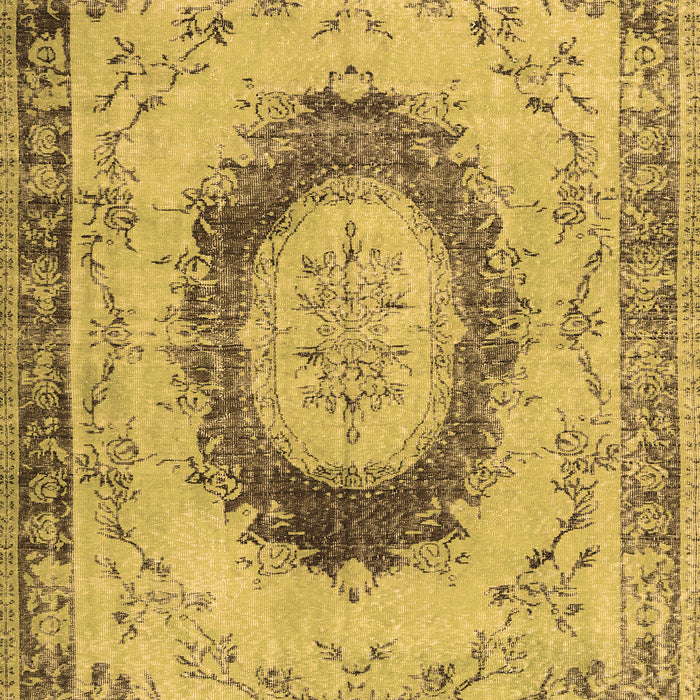 Machine Washable Persian Brown Traditional Rug, wshtr3627brn