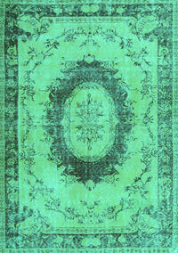 Persian Turquoise Traditional Rug, tr3627turq