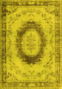 Persian Yellow Traditional Rug, tr3627yw