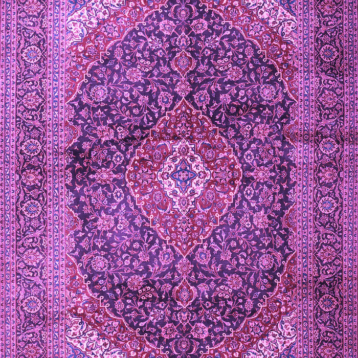 Machine Washable Persian Purple Traditional Area Rugs, wshtr3628pur
