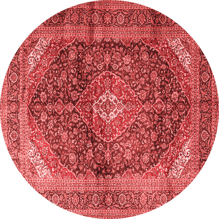 Machine Washable Persian Red Traditional Rug, wshtr3628red