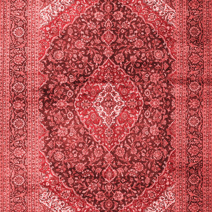Machine Washable Persian Red Traditional Rug, wshtr3628red