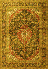 Persian Yellow Traditional Rug, tr3628yw