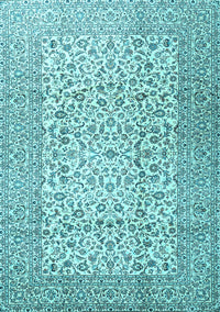 Persian Light Blue Traditional Rug, tr3629lblu