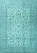 Persian Light Blue Traditional Rug, tr3629lblu