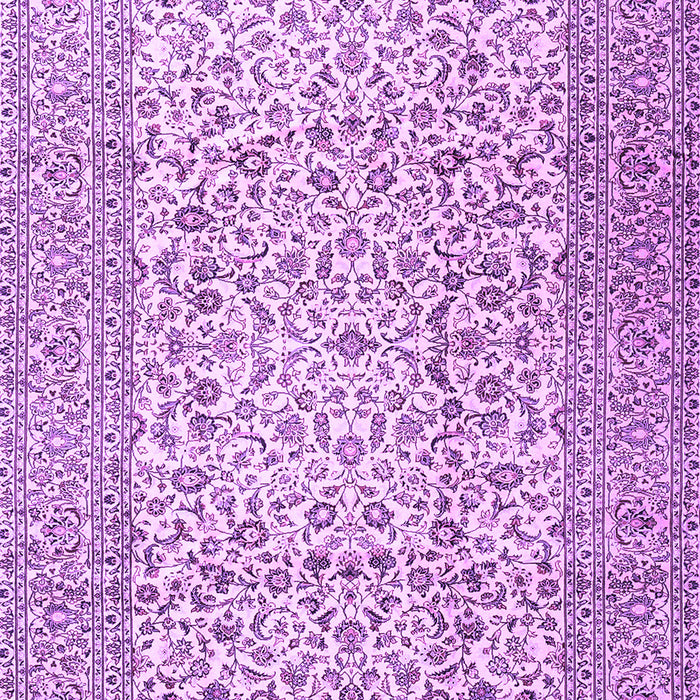 Machine Washable Persian Purple Traditional Area Rugs, wshtr3629pur
