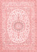 Medallion Red Traditional Area Rugs