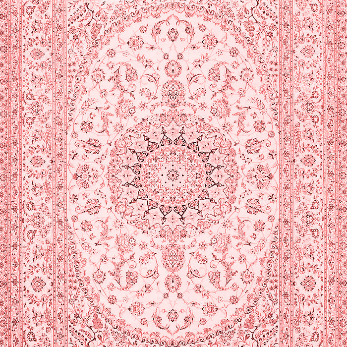 Medallion Red Traditional Area Rugs