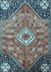 Persian Light Blue Traditional Rug, tr3630lblu