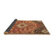 Sideview of Persian Brown Traditional Rug, tr3630brn