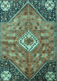 Persian Turquoise Traditional Rug, tr3630turq