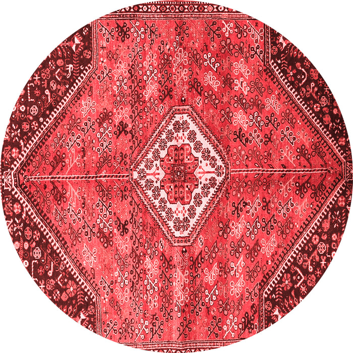 Machine Washable Persian Red Traditional Rug, wshtr3630red