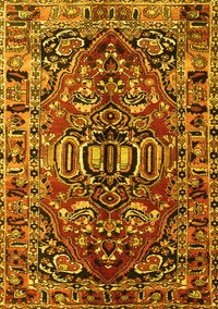 Persian Yellow Traditional Rug, tr3631yw