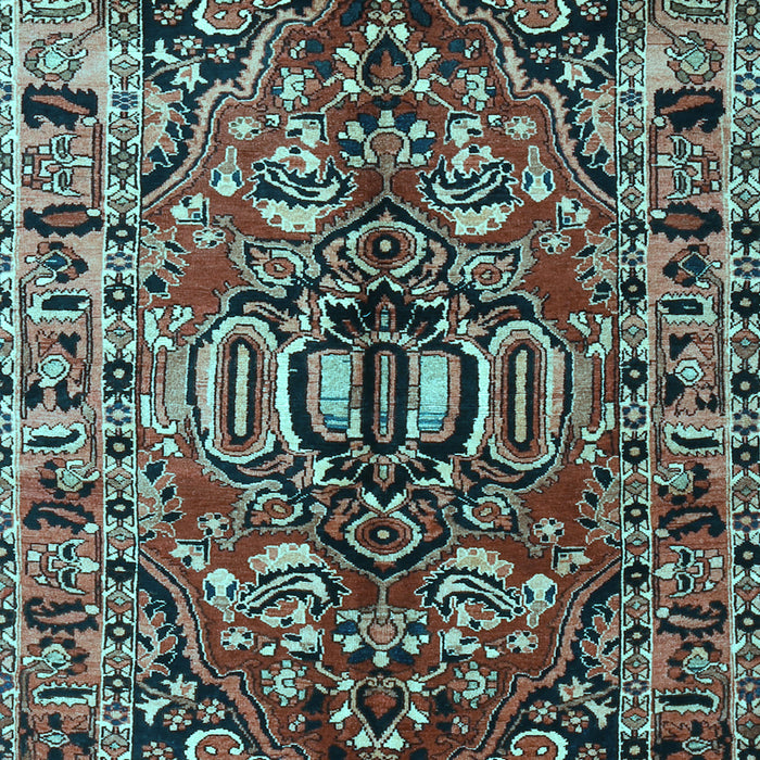 Persian Light Blue Traditional Rug, tr3631lblu