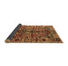 Sideview of Persian Brown Traditional Rug, tr3631brn