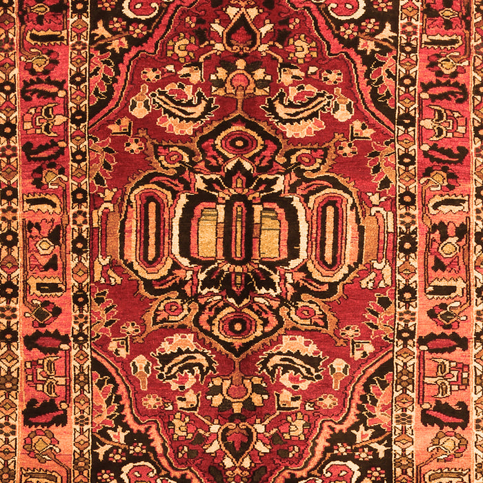 Persian Orange Traditional Rug, tr3631org