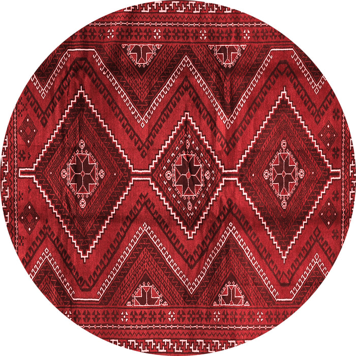 Machine Washable Southwestern Red Country Rug, wshtr3632red