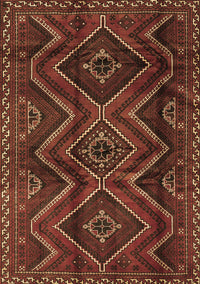 Southwestern Brown Country Rug, tr3632brn