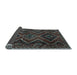 Sideview of Southwestern Light Blue Country Rug, tr3632lblu