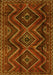 Southwestern Yellow Country Rug, tr3632yw