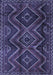 Southwestern Blue Country Rug, tr3632blu