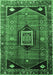 Persian Emerald Green Traditional Rug, tr3633emgrn