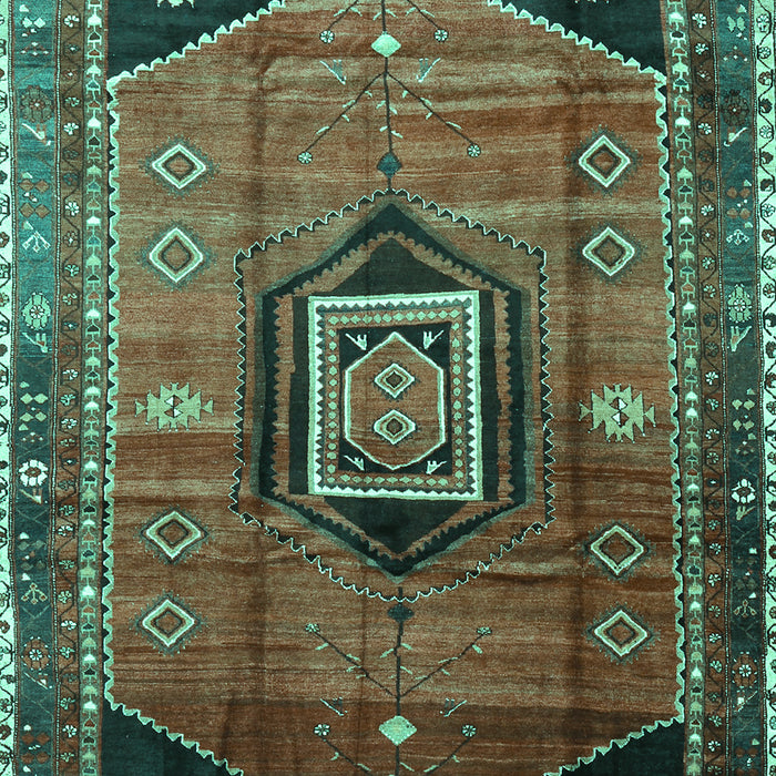 Persian Turquoise Traditional Rug, tr3633turq