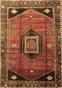 Persian Brown Traditional Rug, tr3633brn