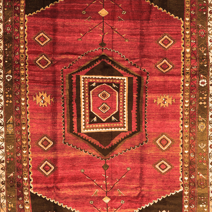 Persian Orange Traditional Rug, tr3633org