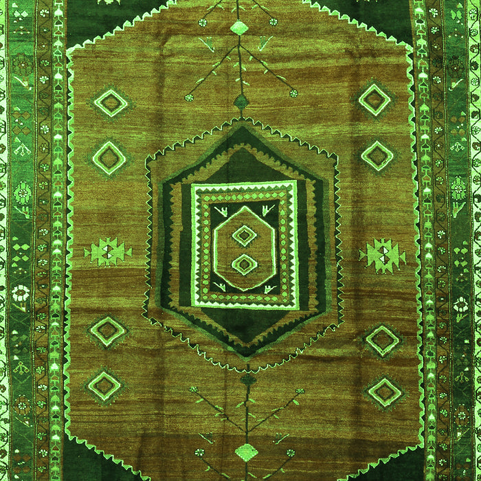 Persian Green Traditional Rug, tr3633grn