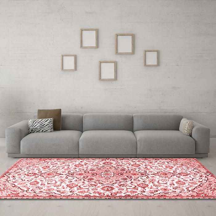 Traditional Red Washable Rugs