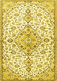 Persian Yellow Traditional Rug, tr3634yw