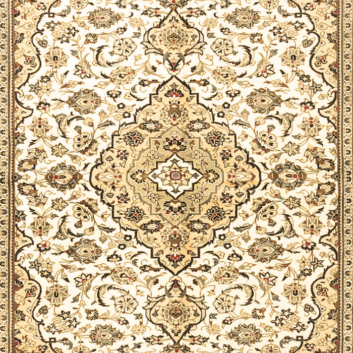 Machine Washable Persian Brown Traditional Rug, wshtr3634brn