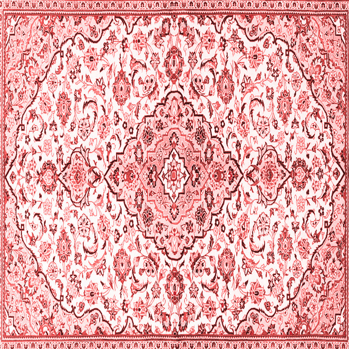 Machine Washable Persian Red Traditional Rug, wshtr3634red