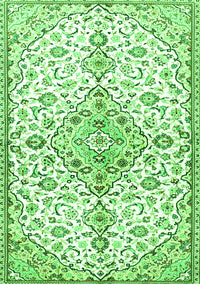 Persian Green Traditional Rug, tr3634grn