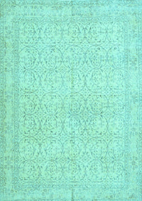 Persian Light Blue Traditional Rug, tr3636lblu