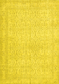 Persian Yellow Traditional Rug, tr3636yw