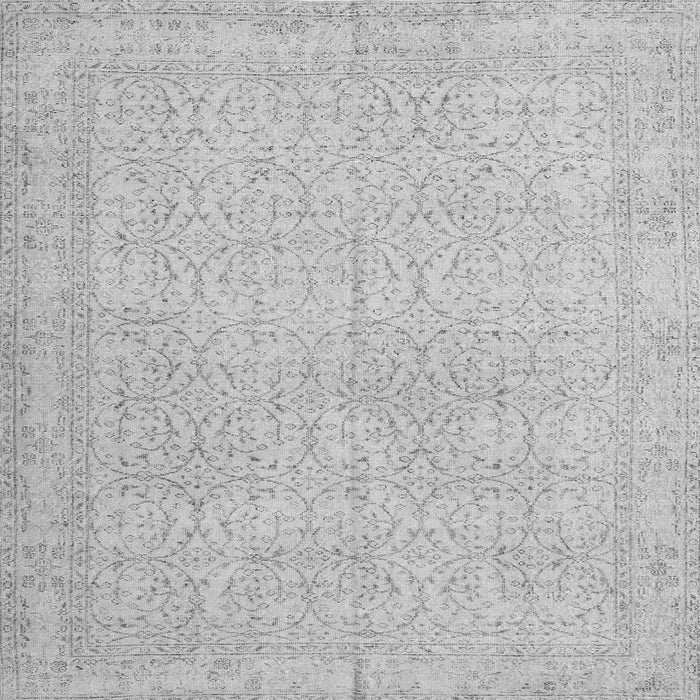 Serging Thickness of Persian Gray Traditional Rug, tr3636gry