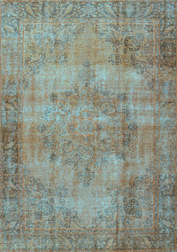 Persian Light Blue Traditional Rug, tr3637lblu