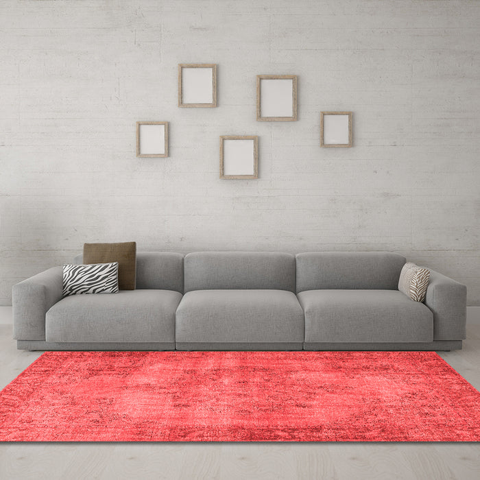 Traditional Red Washable Rugs
