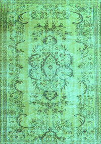 Persian Turquoise Traditional Rug, tr3638turq