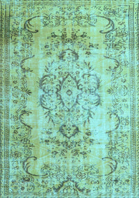 Persian Light Blue Traditional Rug, tr3638lblu