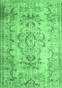 Persian Emerald Green Traditional Rug, tr3638emgrn