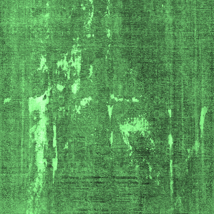 Machine Washable Persian Emerald Green Traditional Area Rugs, wshtr3639emgrn